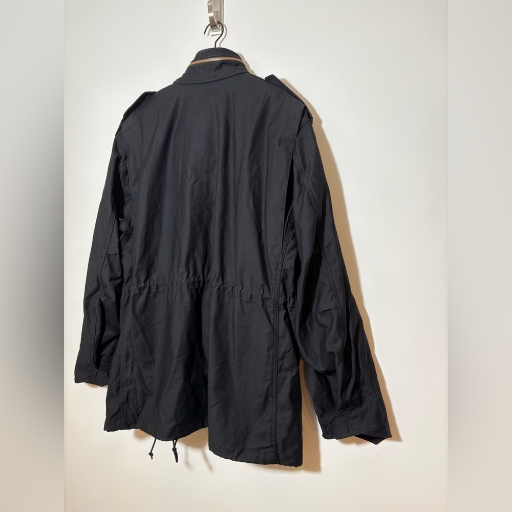 Alpha Industries Mods Coat M-65 Mens Military Jacket Black 8415-01-099-7838 - Picture 10 of 16